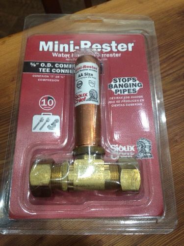 SIOUX CHIEF 660-T 5/8&#034; OD x 5/8&#034; OD Compression MINI WATER HAMMER ARRESTOR