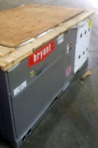 BRYANT CARRIER 5 TON ROOFTOP PKG. AC UNIT W/ GAS HEAT, 460V 3 PH - NEW 137