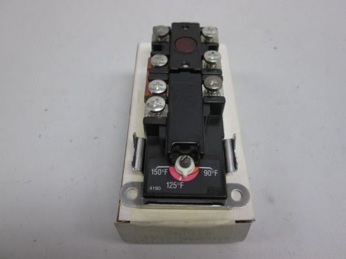New therm-o-disc 4100hl thermostat 150-90f temperature controller d271550 for sale