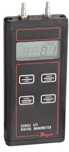 Dwyer digital manometer series 477 handheld