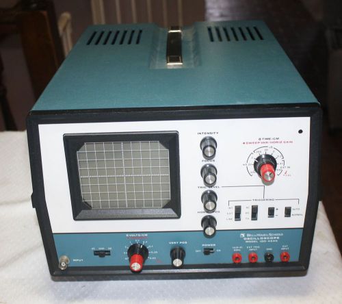 Classic Heathkit IOD-4540 Oscilloscope  Bell and Howell Schools w Manual WORKING