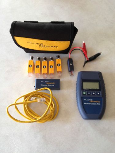 Fluke Networks MicroScanner Pro Tester Set