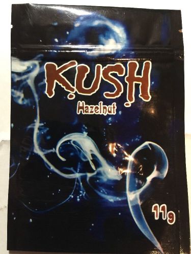 50 Kush Hazelnut 11g EMPTY** mylar ziplock bags (good for crafts jewelry)