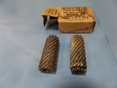 Boston Pencil Sharpener Model KS 1 Pair Cutters Blades