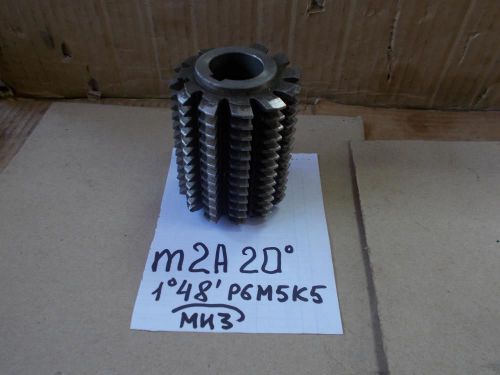 Gear Hob Cutter Module M2 angle 20 precision class  A   HSCo5 USSR