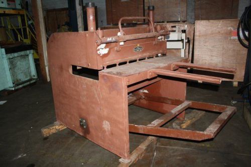 16 ga. x 36&#034;, dreis g36 foot shear for sale