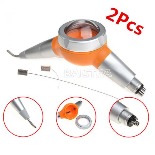 2pc Water ANTI-return Dental Hygiene Luxury Air Polisher Prophy Tooth Polisher