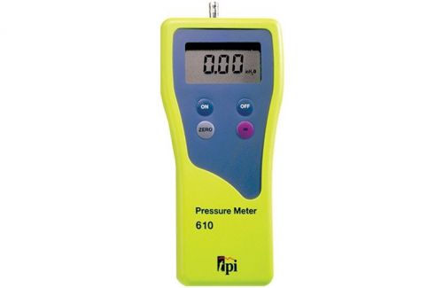Tpi 610 single input manometer single input manometer with ± 80 inh2o range for sale