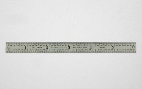 Starrett  c 310r-6 steel rule inch for sale