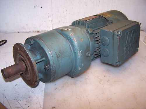 NEW SEW EURODRIVE .43 KW AC ELECTRIC GEARMOTOR RF40GN/10  74 RPM OUTPUT