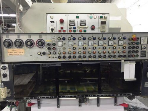 PRINTING PRESS 1989 Miller TP104-6+Coater