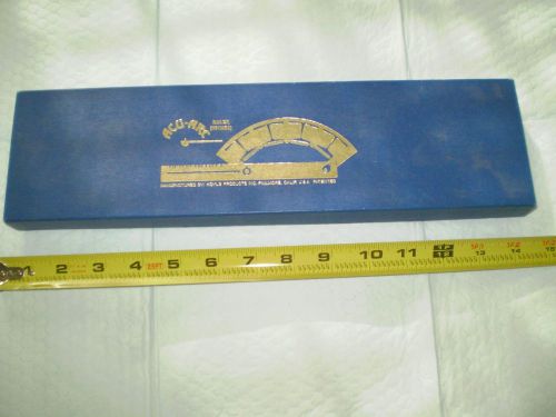 VINTAGE ACU-ARC RULER  HOYLE MINT APPEARS UNUSED ALL PAPER WORK