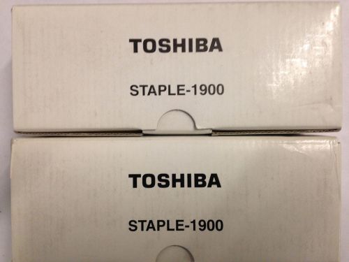 Toshiba staple cartridges staple 1900 lot of 2 for sale