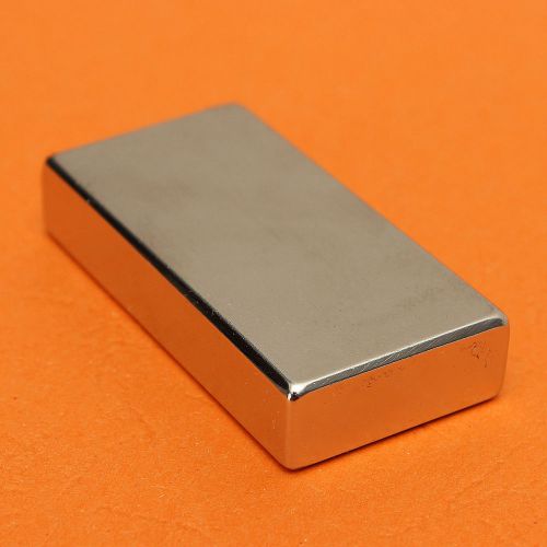 N52 grade strong neodymium powerful block industrial magnets 50mm x 25mm x 10mm for sale