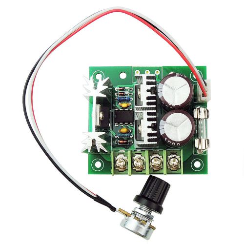 PWM DC Motor Speed Regulator Adjustable Speed Control Switch 12V 24V 36V 10A