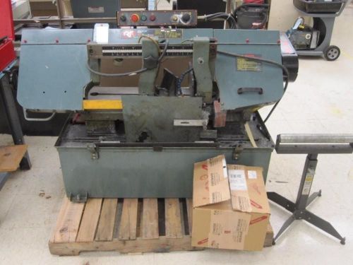 RONG FU AUTOMATIC POWER 9&#034; x 16&#034; IRON PIPE I BEAM BANDSAW MACHINE