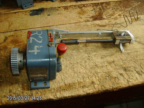 garment industry ZERO-MAX E2 drive power block w binding / trim puller