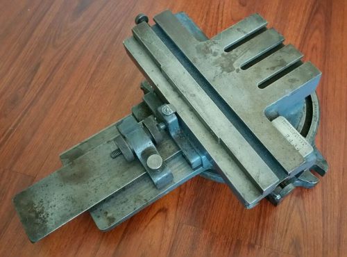 Brown &amp; Sharpe Precision 10&#034; X &amp; Y Radius Swing Milling Table 4 Master Machinist