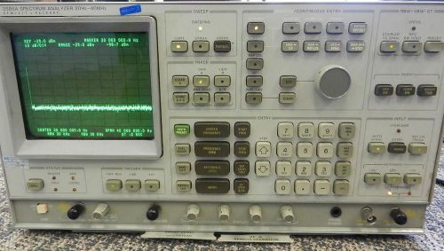 HP 3585A SPECTRUM ANALYZER - POWERS ON (ITEM # 777 /5)