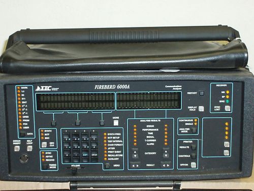 TTC FIREBIRD 6000A Communications Analyzer NO RESERVE!!!