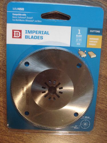 Imperial Blades MM450,Universal Fit 4 inch Hi Spd Steel Circ/Oscill saw blade