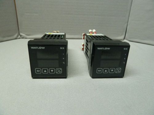 Watlow 93BB-1CD0-00BT Temperature Controller Lot of 2