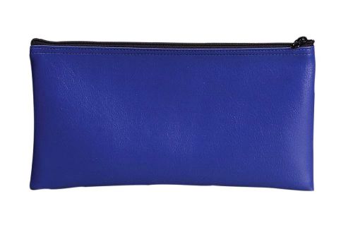 PM Company SecurIT Bank Deposit/Utility Zip per Bag, 11 x 6 Inches, Blue, (04620