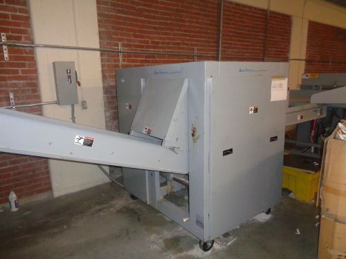 Amerishred AMS 3000 Shredder **172 Hours** With Bin Tipper &amp; Hopper Table