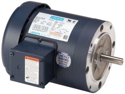 LEESON 110047.00 C6T17FC1G 3/4 HP 1725 RPM ELECTRIC MOTOR 3-PH 208-230/460 NIB