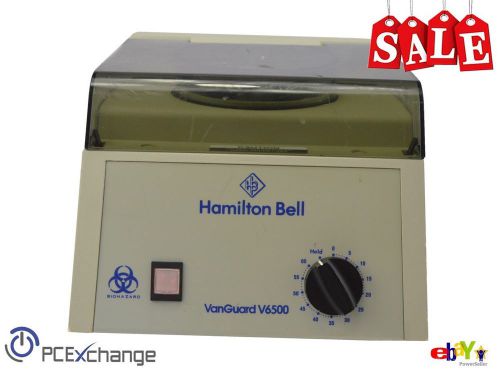 Hamilton bell vanguard v6500 centrifuge 3400 rp for sale