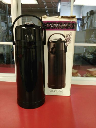 Service ideas eco-air ecals22pblk airpot black, 2.4 liter #1180 for sale