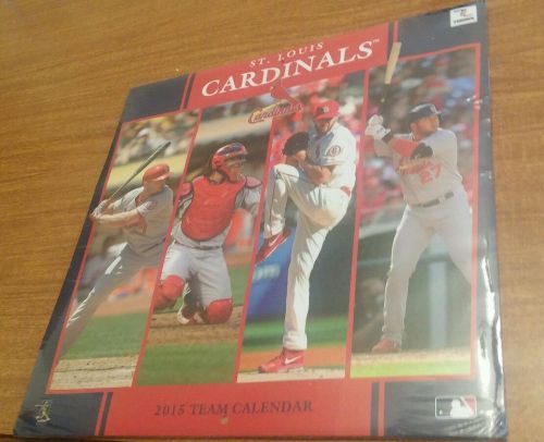 2015 st louis cardinals team calendar. New. Nip . turner