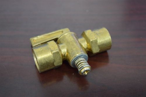 Lasco 17-2830 3/8&#034; NPT Female to Female Brass Shutoff Lever Handle Cock Valve