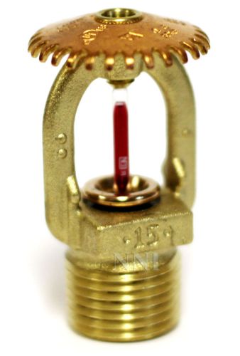 1/2&#034; 155*f quick response brass uprght fire sprinkler head reliable rasco f1fr56 for sale