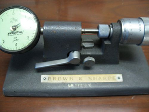 B &amp; S- BENCH MICROMETER/COMPARATOR-MODEL 245(0- 0.5&#034;)-NO CASE ITEM 86