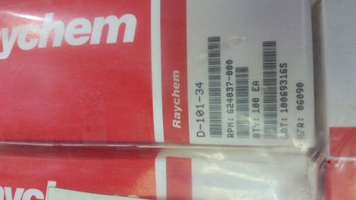 D-101-34   RAYCHEM   Solder &amp; Shield Tubing HS-SHLD BOX =100 UNITS