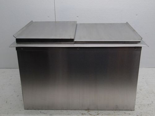 Good used taprite-fassco beverage ice chest with drain hole 22x15x13 commercial for sale
