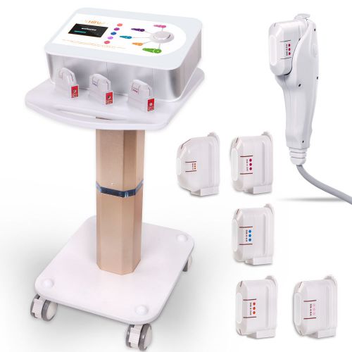 Professional Hifu High Intensity Focused Ultrasonic Face Firming CE+Rolling Cart