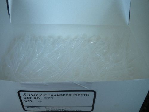 SANOCO Transfer Pipets cat no 273