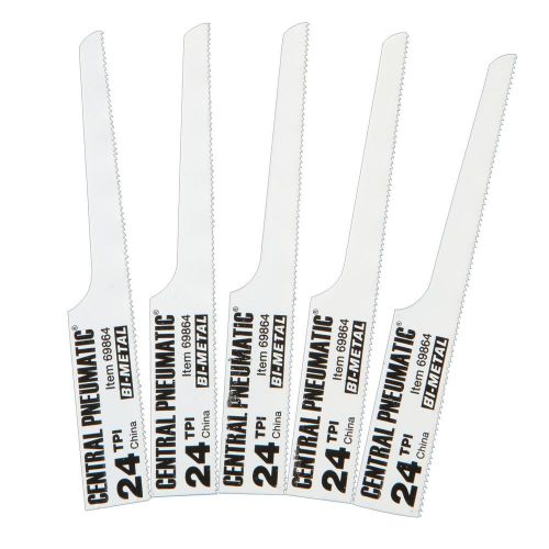 5 Piece 3-11/16 in. Coarse Air Saw Blades 5 Pk