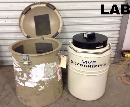 Chart MVE Cryoshipper Laboratory Cryogenic Nitrogen Tank 10L w/ SL1 2008