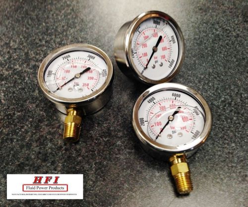 Dynamic FP Liquid Filled Gauge CFIP-001-A 0-15 PSI