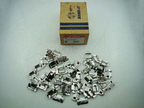 QTY 58 - BAND-IT EAR-LOKT BUCKLES 201 SS 3/4&#034;