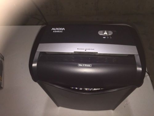 Aurora Crosscut Paper Shredder As662c