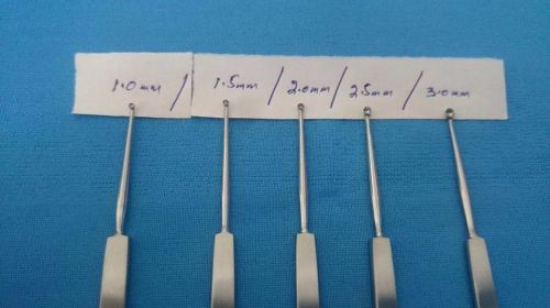 Meyhoefer curette spoons SET 12.5 cm Opthalmic Instrument