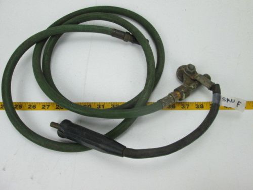 TIG ARC Welding Lead TIG Adapter Hose 7&#039; Green  SKU F T