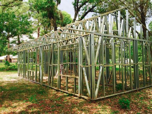 Light Steel Frame Cabin Kit 16.7&#039;x34&#039;  C1634FKO DIY System