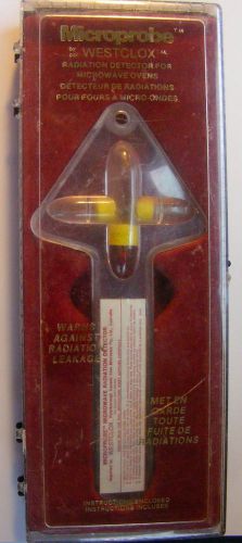 Westclox Radiation Detector For Microwave Ovens Vintage Microprobe Nuke Food