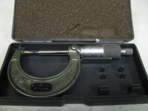 Mitutoyo 45° 0-1&#034;/.001&#034; Point Micrometer w/ case