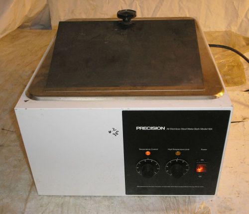 Precision Scientific Benchtop Laboratory Water Bath * Model 184 *